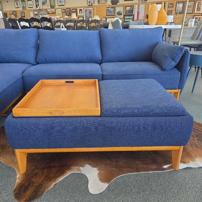 2 PC SECTIONAL WITH OTTOMAN MIH