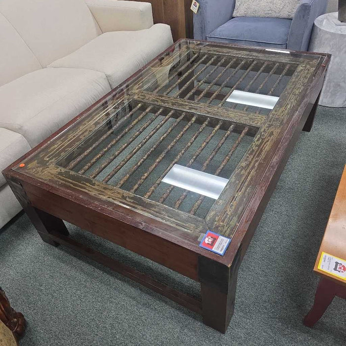 GLASS COFFEE TABLE ALK