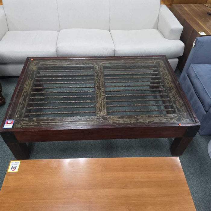 GLASS COFFEE TABLE ALK