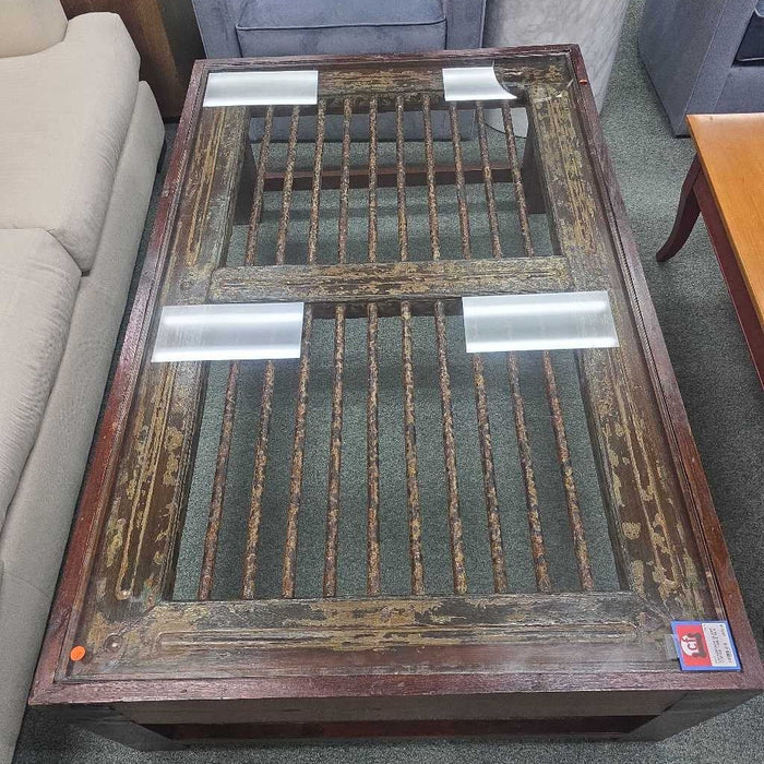 GLASS COFFEE TABLE ALK
