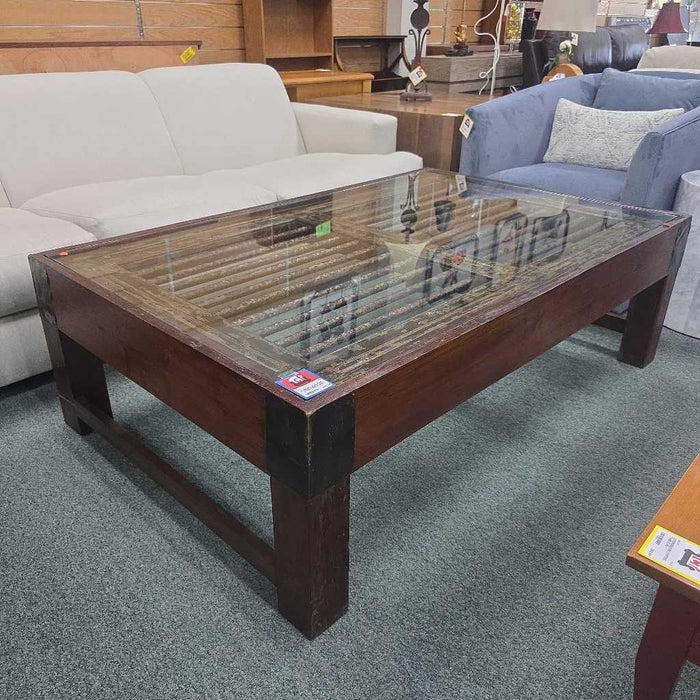 GLASS COFFEE TABLE ALK
