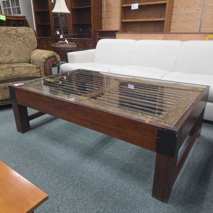 GLASS COFFEE TABLE ALK