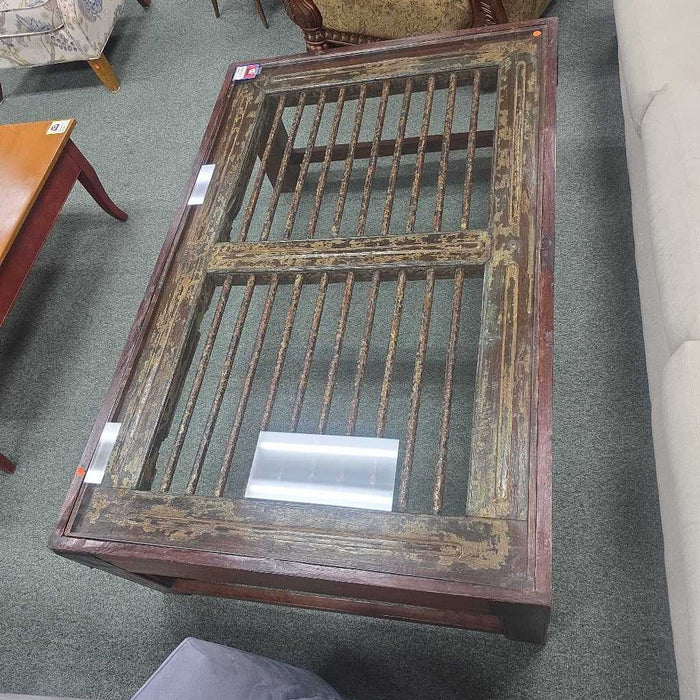 GLASS COFFEE TABLE ALK
