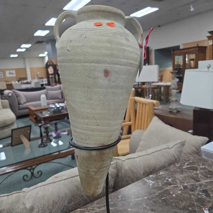 VASE WITH SILKS AT