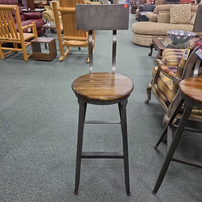 SET OF 3 STOOLS BKS