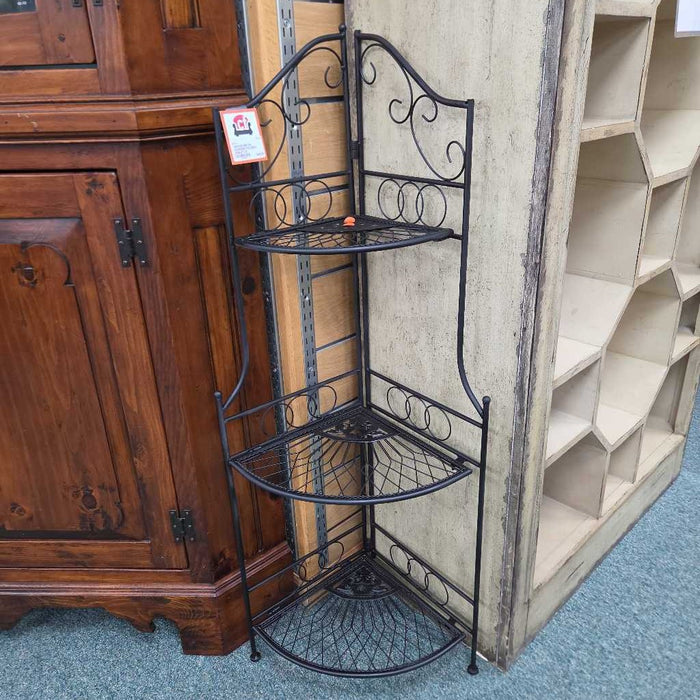 METAL CORNER FOLDING SHELF LS