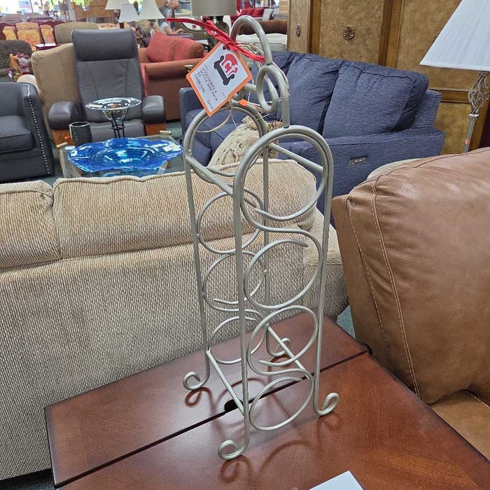 4 BOTTLE WINE RACK BA