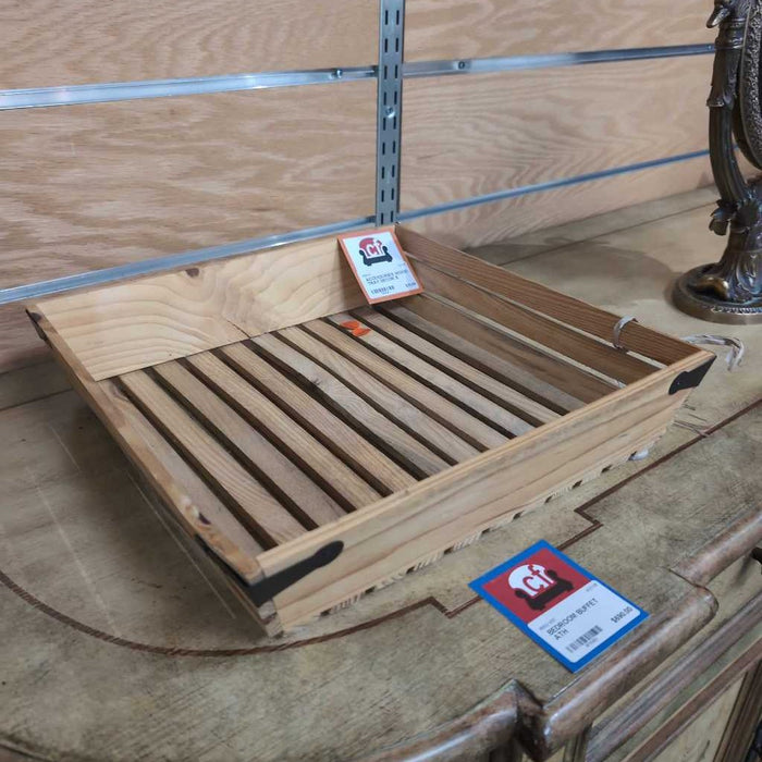 WOOD TRAY DECOR S