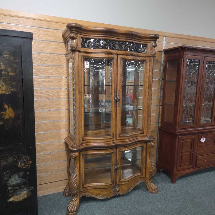 2PC CURIO CABINET ALK
