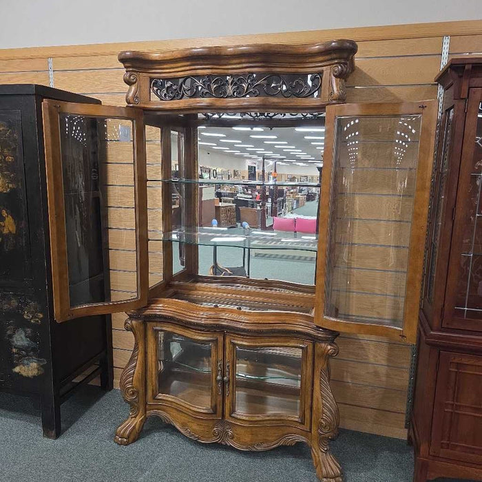 2PC CURIO CABINET ALK