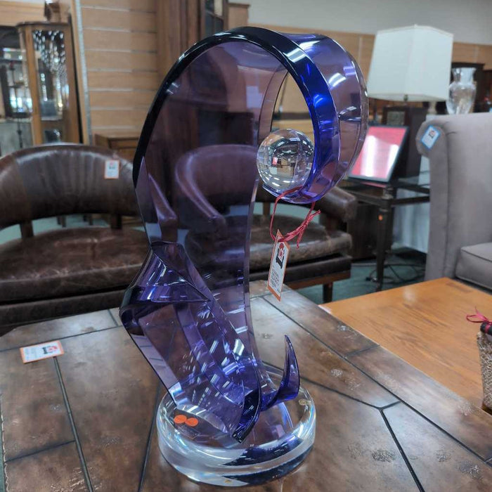 PURPLE SHLOMI SCULPTURE KLH