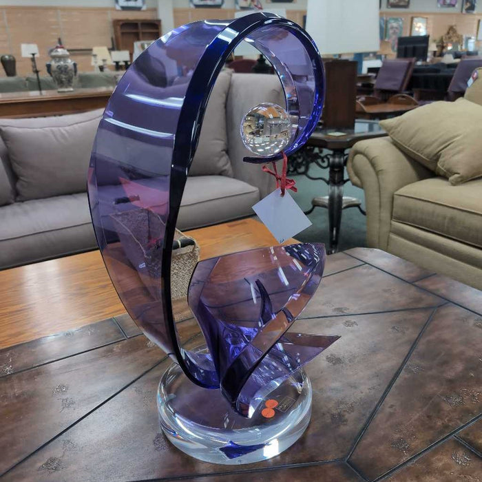 PURPLE SHLOMI SCULPTURE KLH