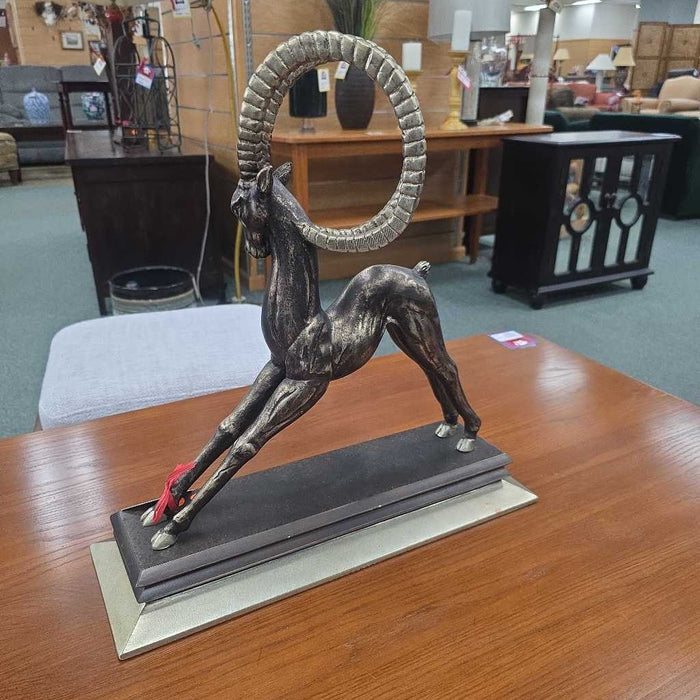 IBEX GOAT SCULPTURE AT