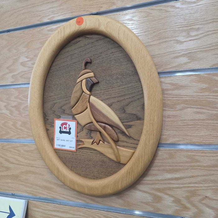 QUAIL ART AT