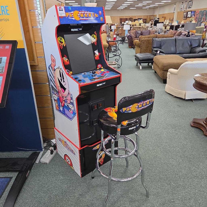 PACMAN ARCADE WITH STOOL ATH