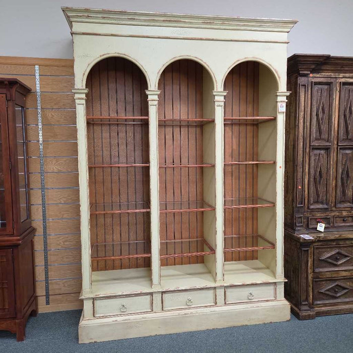 2 PIECE LARGE BOOKSHELF BAHH