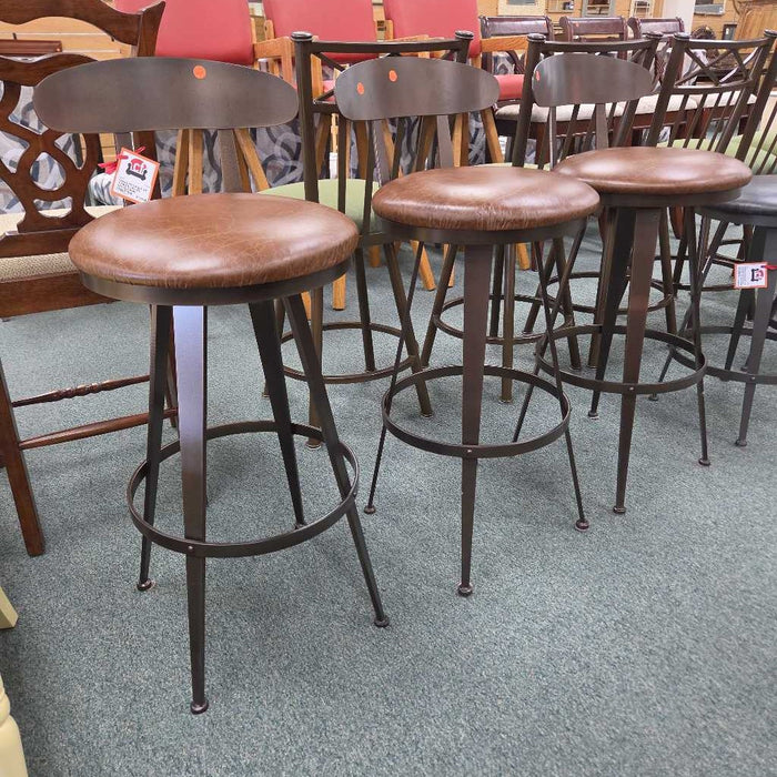 SET OF 3 ARIES SWIVEL STOOLS KMK