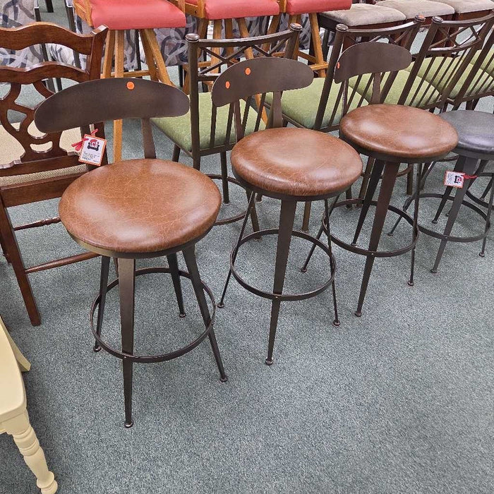 SET OF 3 ARIES SWIVEL STOOLS KMK