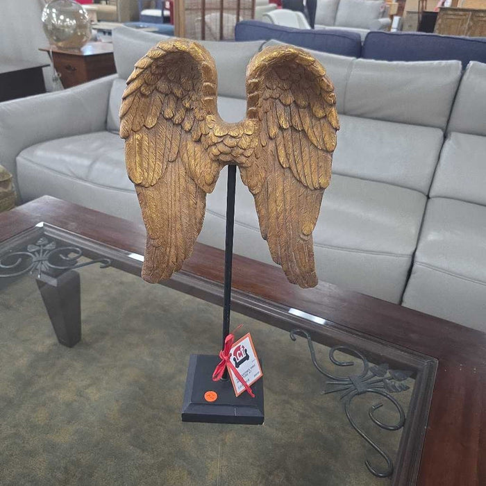 WING SCULPTURE AT