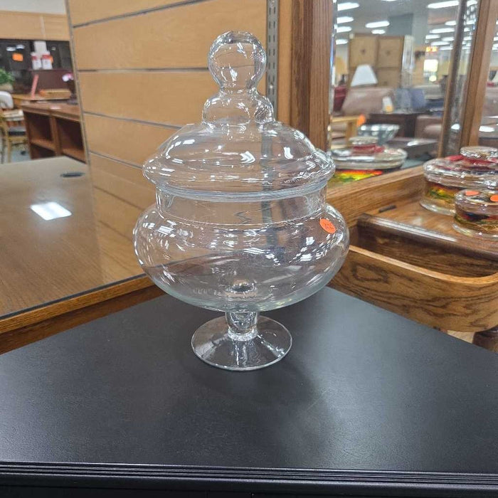 CLEAR JAR WITH TOP BT