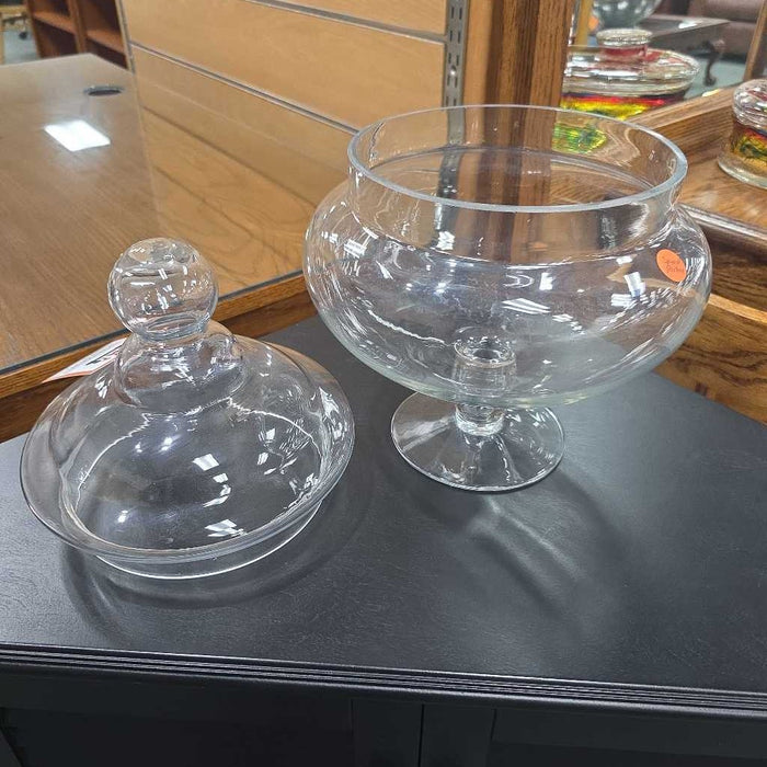 CLEAR JAR WITH TOP BT