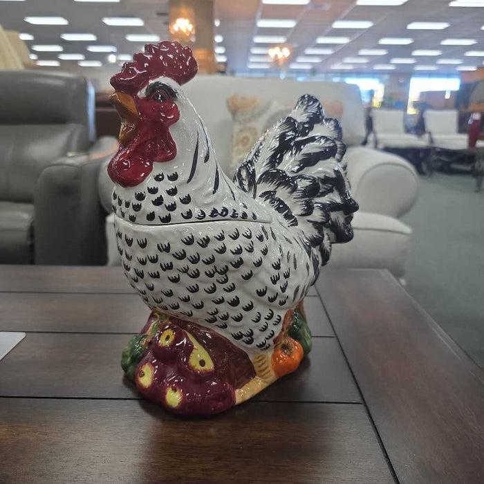 ROOSTER COOKIE JAR BT