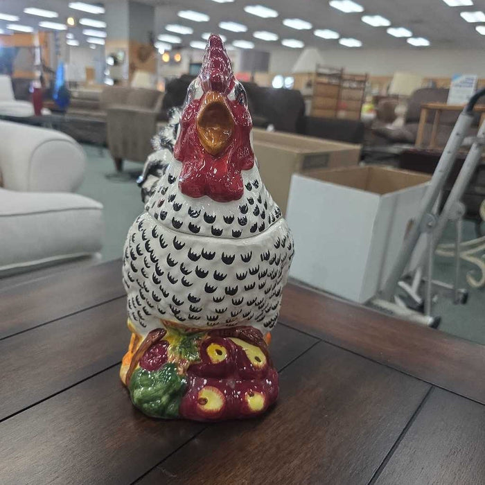 ROOSTER COOKIE JAR BT
