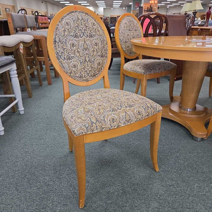 ETHAN ALLEN TABLE 1 LEAF 4 CHAIRS ATH