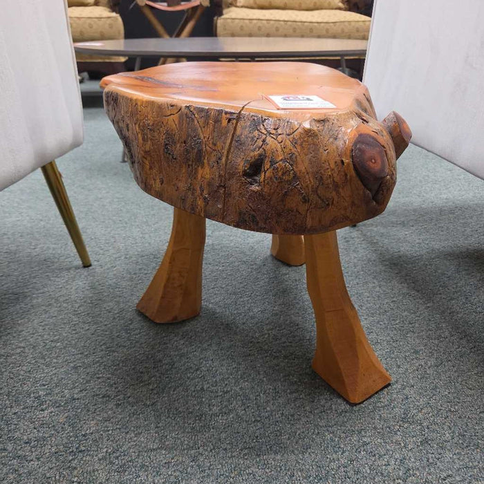 LIVE EDGE END TABLE BAH