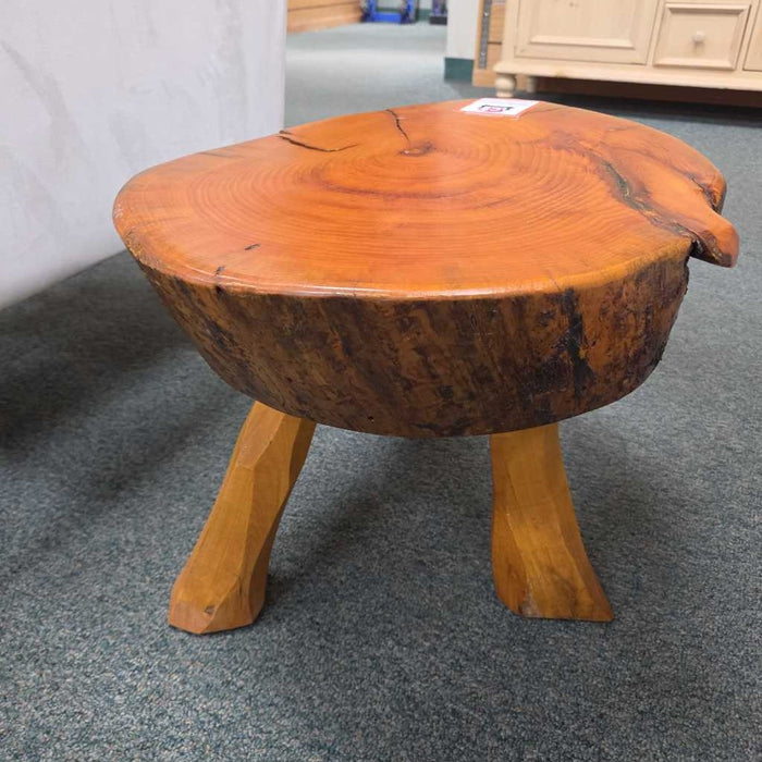 LIVE EDGE END TABLE BAH