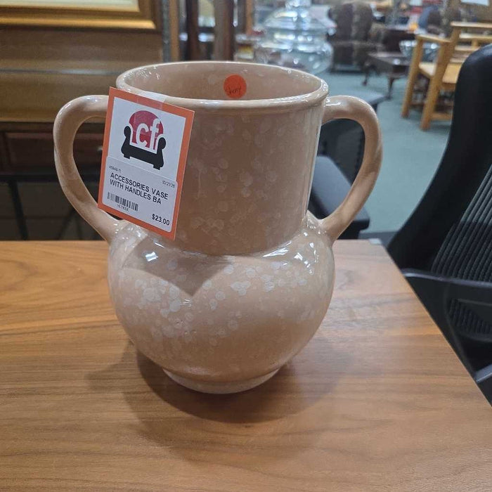 VASE WITH HANDLES BA