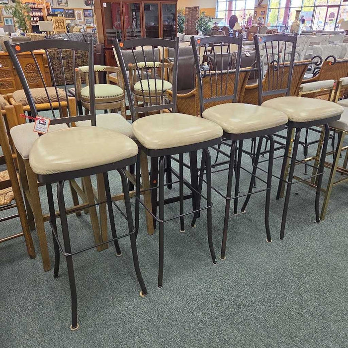 SET OF 4 STOOLS LAC