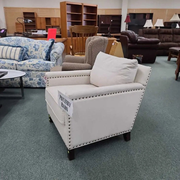 POTTERY BARN ACCENT CHAIR BIH Rock's Consign Furniture Reno