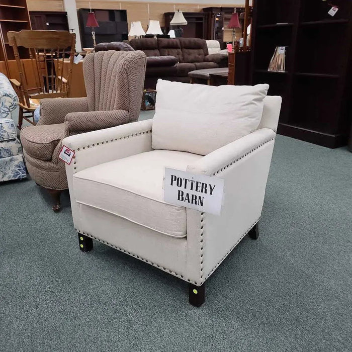 POTTERY BARN ACCENT CHAIR BIH Rock's Consign Furniture Reno