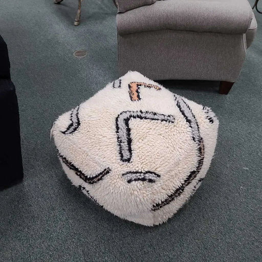 WEST ELM POUF SH Rock's Consign Furniture Reno