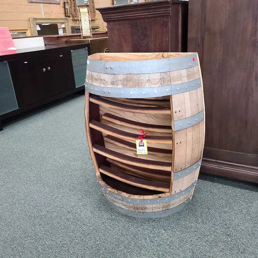 WINE BARREL WINE RACK TH Rock's Consign Furniture Reno