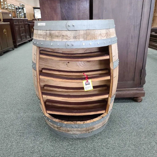 WINE BARREL WINE RACK TH Rock's Consign Furniture Reno