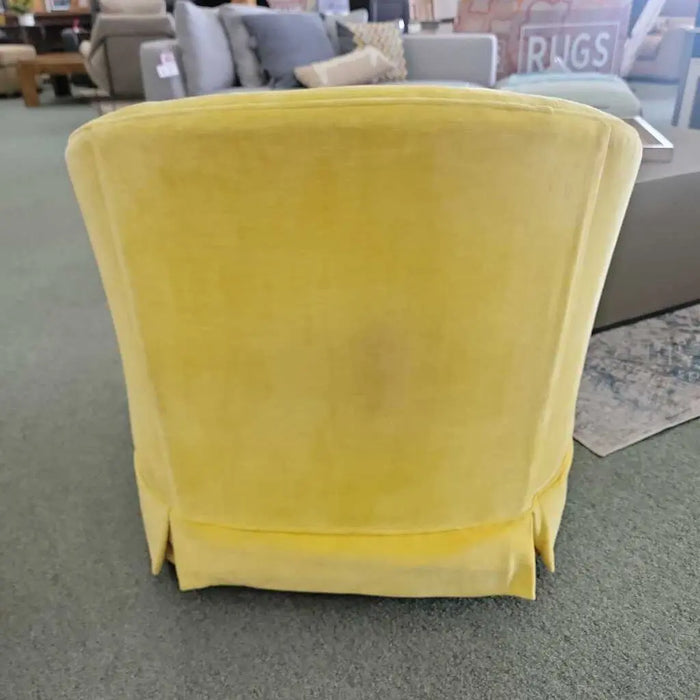YELLOW ACCENT CHAIR KC Rock's Consign Furniture Reno