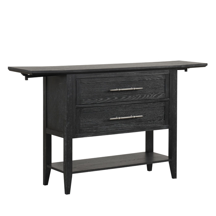 Sable Crest - Drop Leaf Server - Black