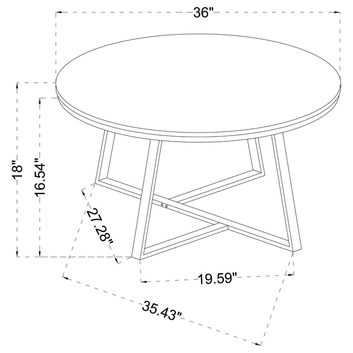 Melisa - 2 Piece Coffee And End Table Set - White Marble