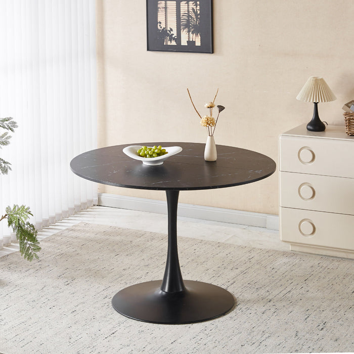 Round Tulip Table, Pedestal Design