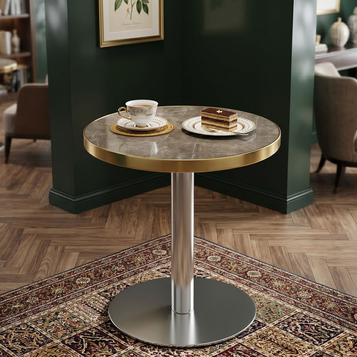 Elegant Modern Round Bistro Table
