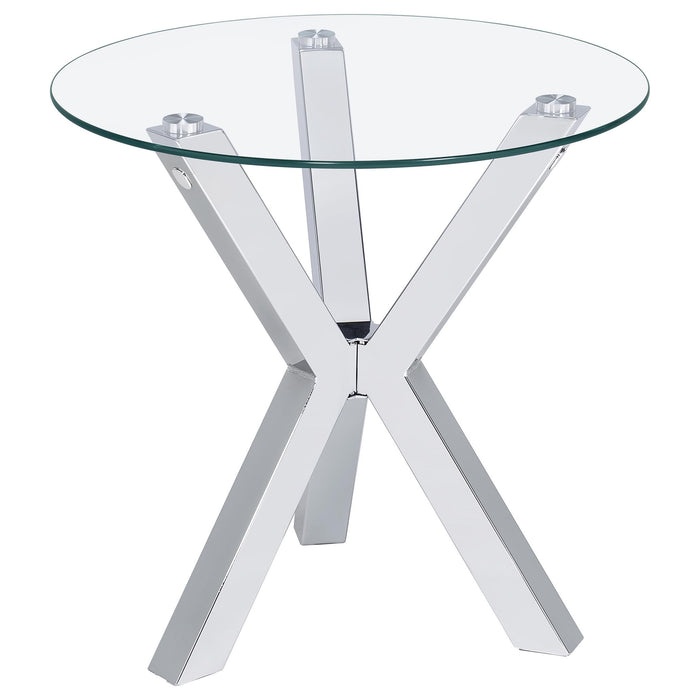 Alexa - Round Coffee And End Table Set