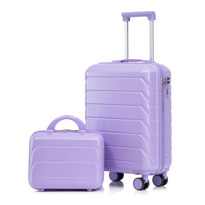 Spinner Luggage Set With Combination Lock