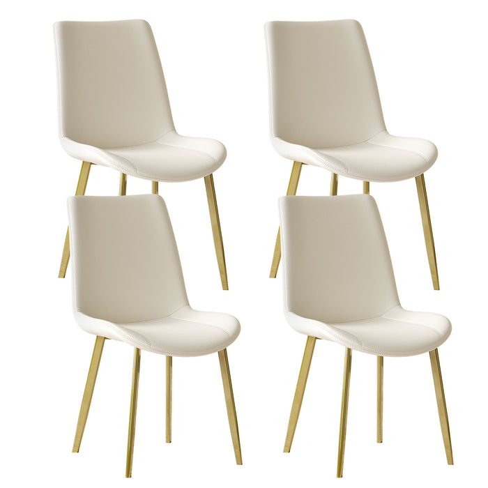 Modern Dining Chairs Ergonomic Design For Kitchen (Set of 4)