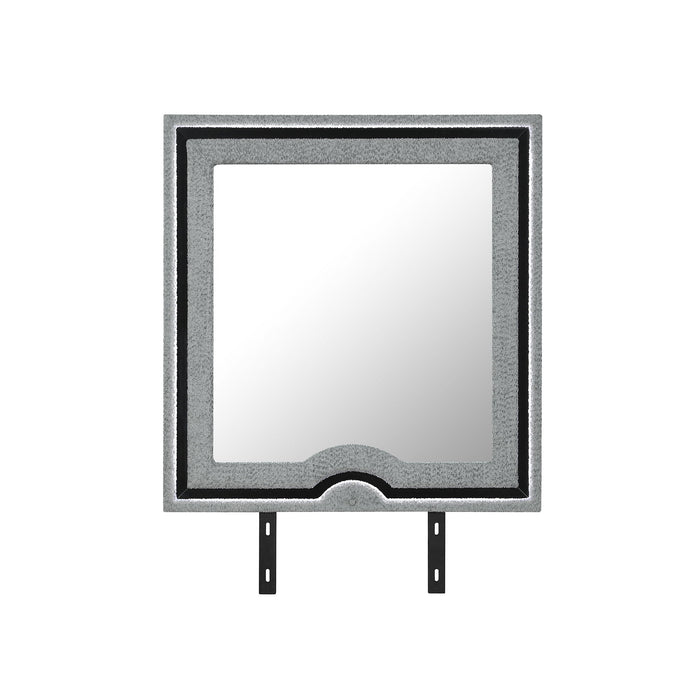 Isaiah - Mirror With Upholstered Frame And LED Lighting