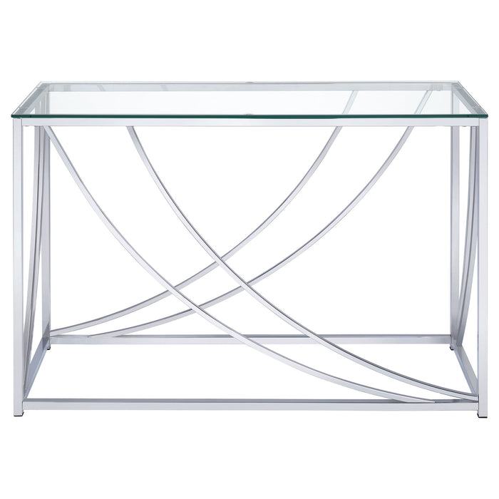Kempton - Console Table - Chrome