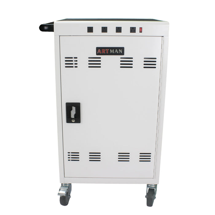 Mobile Charging Cart For Tablets Laptops 35, Device Capacity Matt Metal