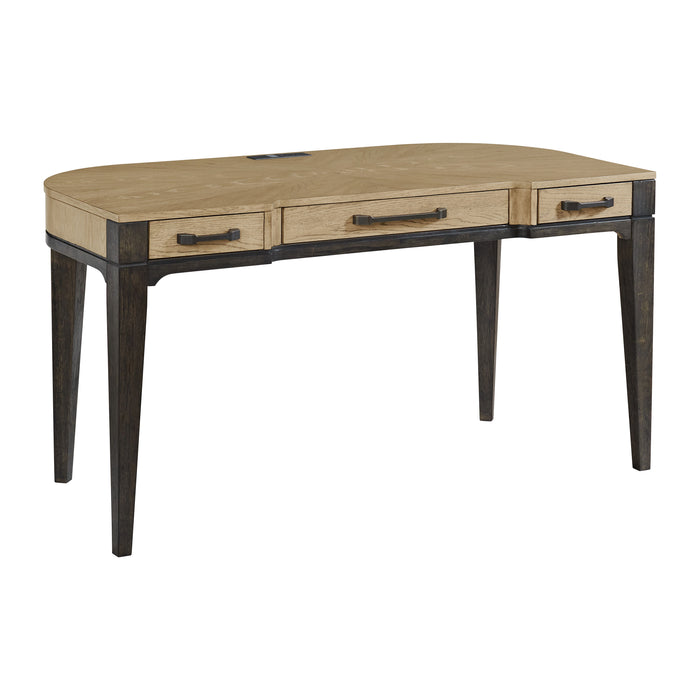 Sutton Place - Desk - Light Brown / Dark Brown
