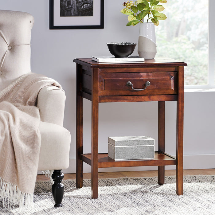 Hopkins - Nightstand With Smooth - Brown
